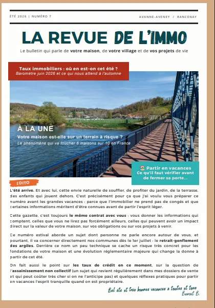 Couverture de La Revue de l'Immo